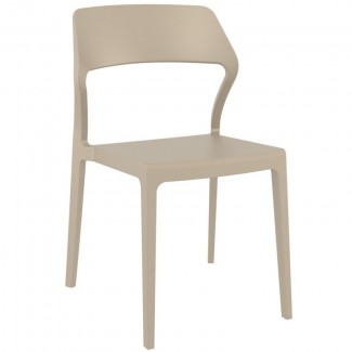 Snow Stacking Hospitality Side Chair